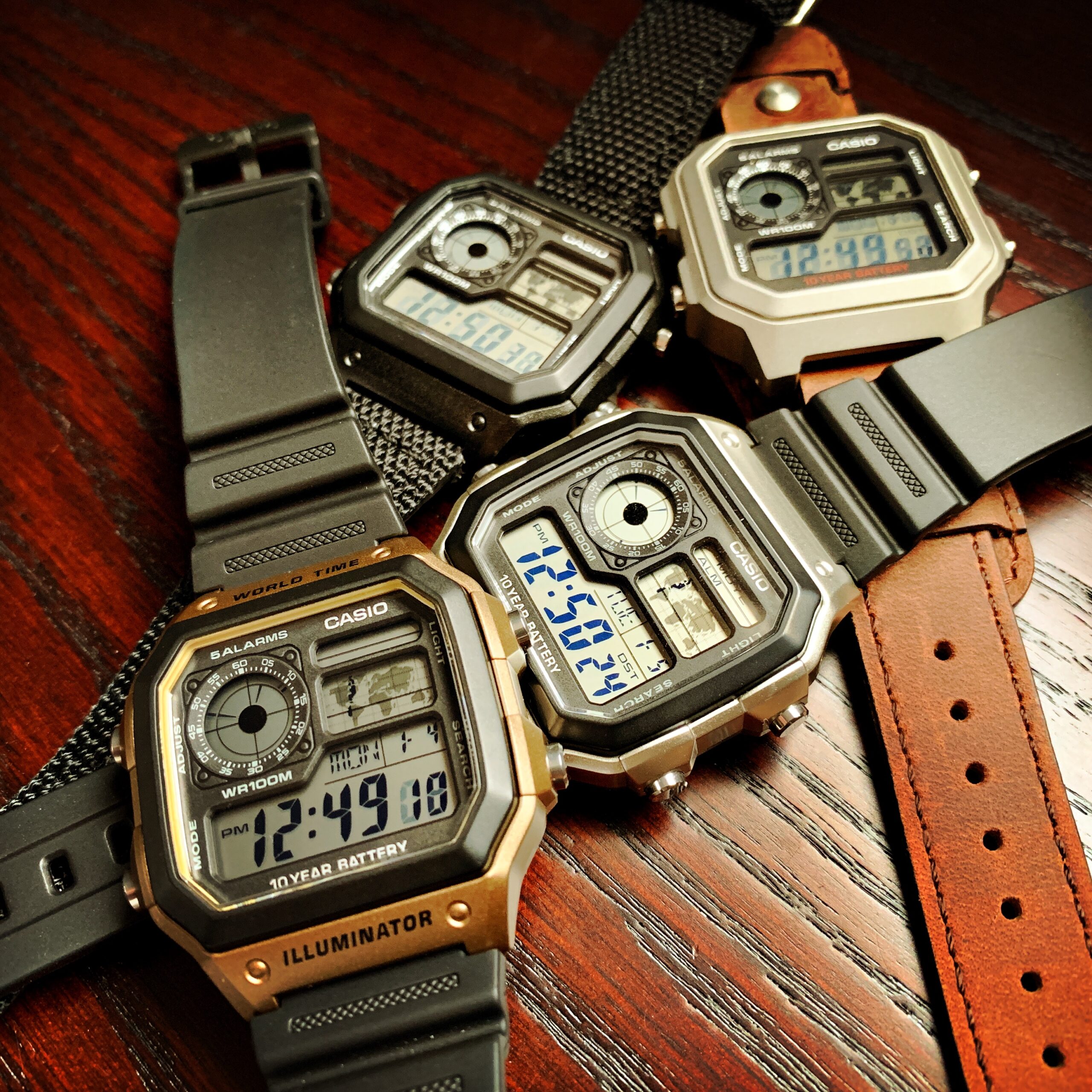 modded casio ae1200  Casio vintage watch, Casio watch, Vintage watches