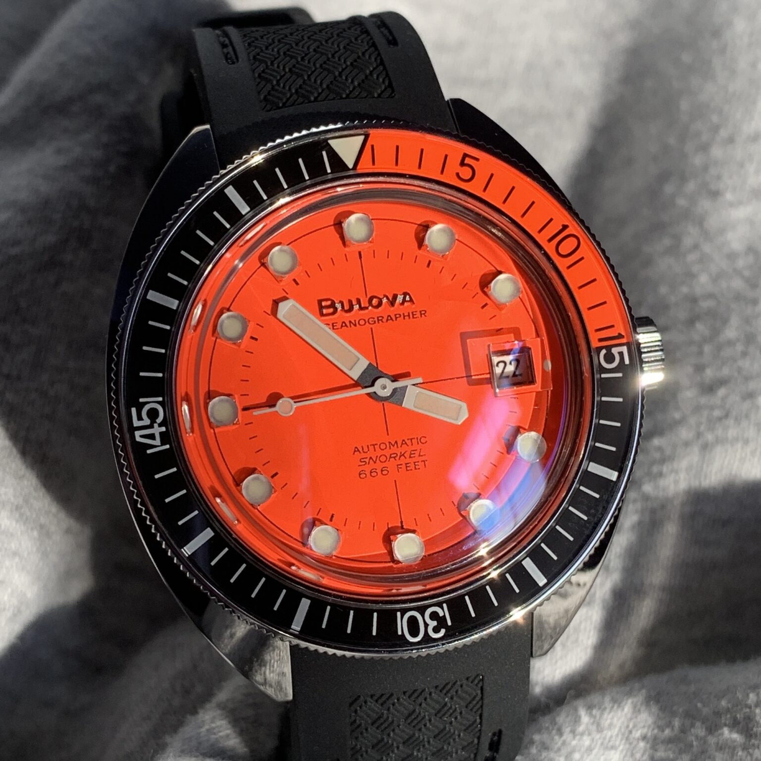 bulova orange devil diver