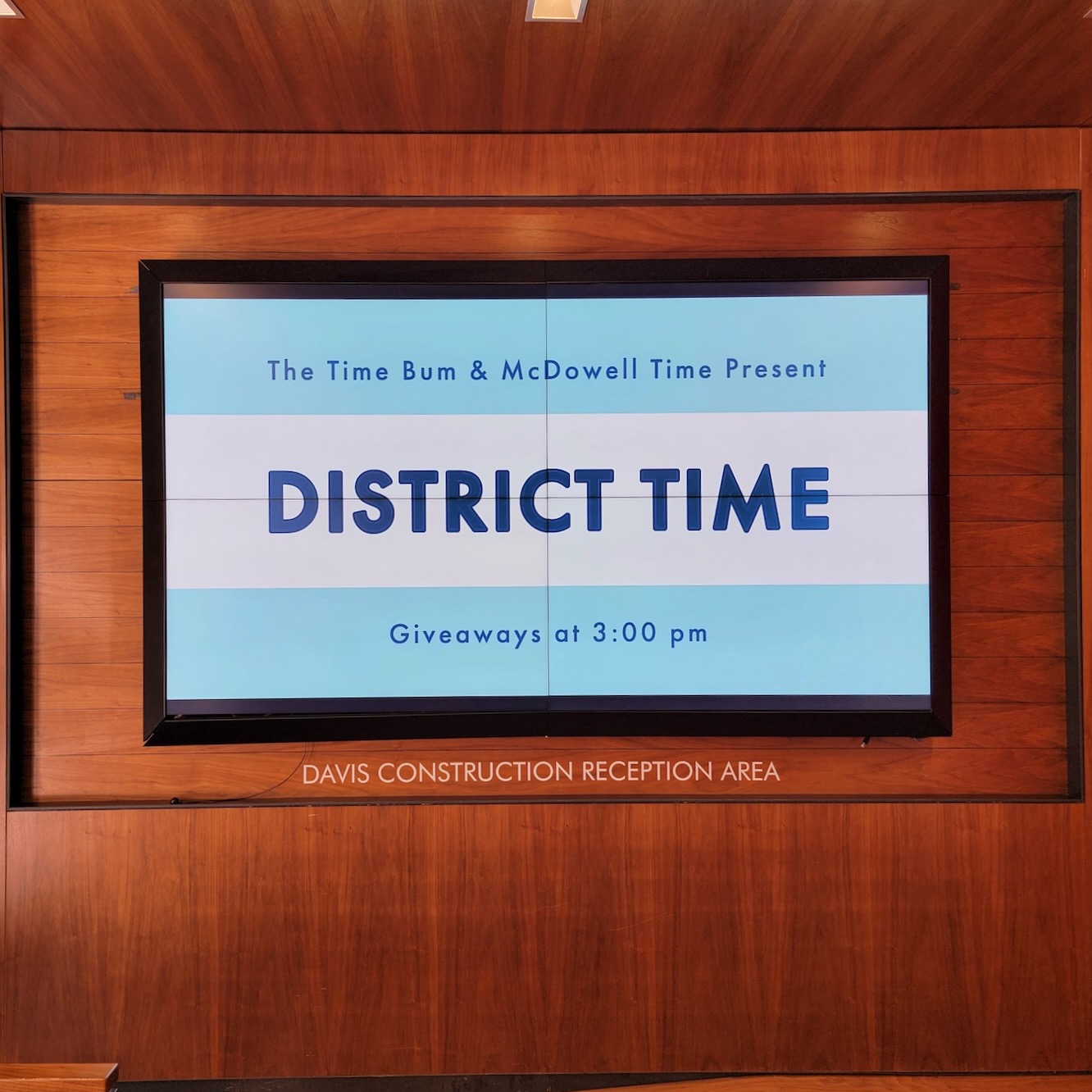 District Time: The Mental Wellness Break, We Didn't Know We Needed!