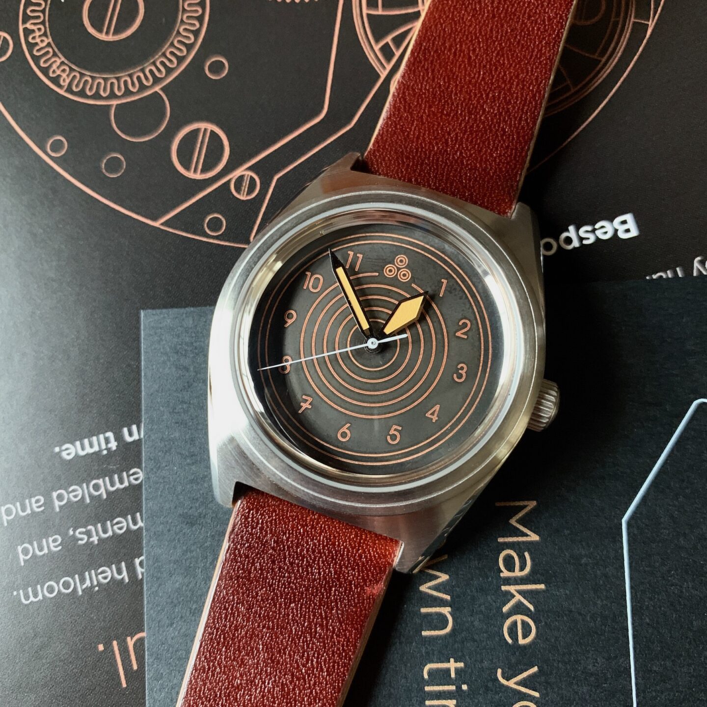 Bespoke Watch Projects Intaglio 38 Tonneau