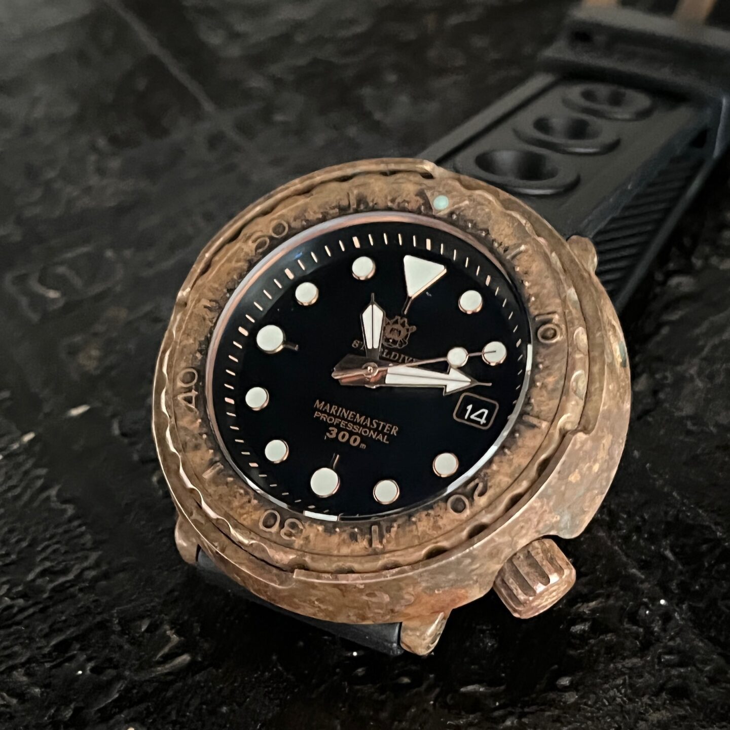 The Bronze Tuna Shipwreck Patina Project - The Time Bum
