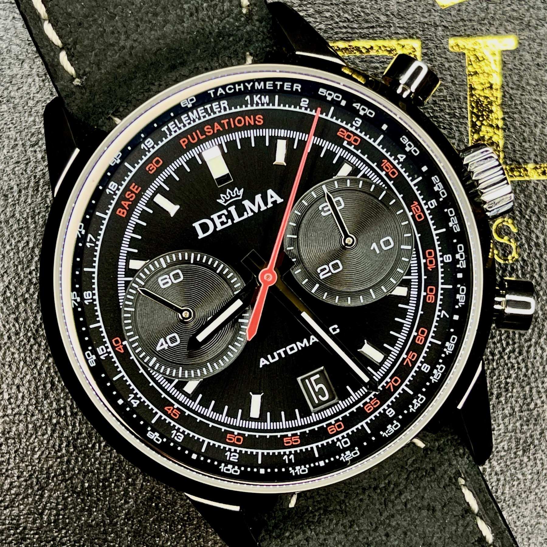 Timec Pulsometer Delma Continental Pulsometer - The Time Bum