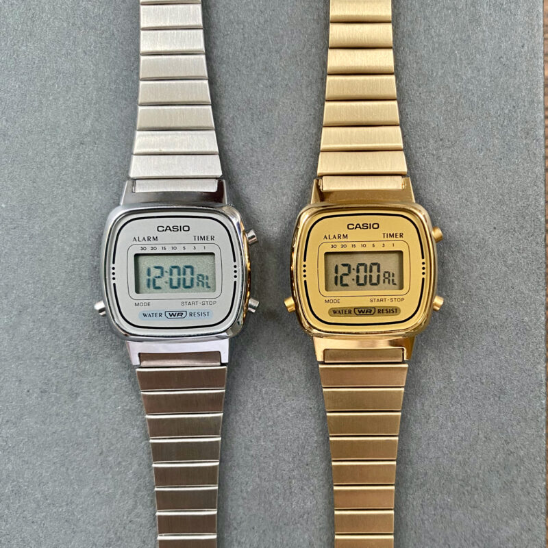 Casio Vintage LA670WA-7 and LA670WGA-9