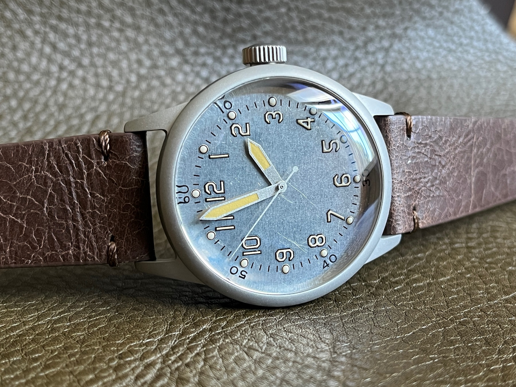 Reloj Praesidus A-11 Mecánico Automático Nh-35 Para Hombre - Color De La Malla Color Del Bisel